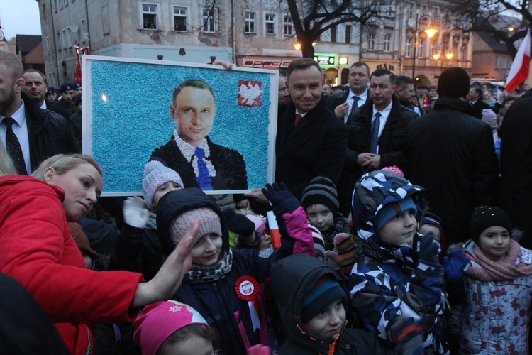 Andrzej Duda w Kamiennej Górze