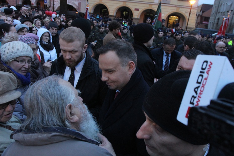 Andrzej Duda w Kamiennej Górze