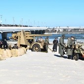 Strzały na plaży