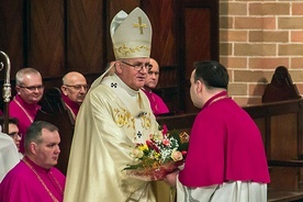 Abp Józef Górzyński dziękował za życzenia, ale przede wszystkim  za wspólną modlitwę.