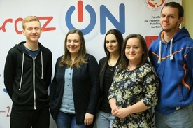 Młodzi z Centrum Duszpasterstwa Młodzieży w Lublinie