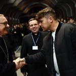 Pielgrzymka maturzystów - aula i bazylika