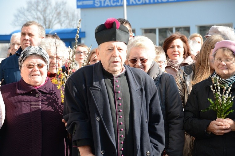 Opole-Szczepanowice: Procesja w Niedzielę Palmową
