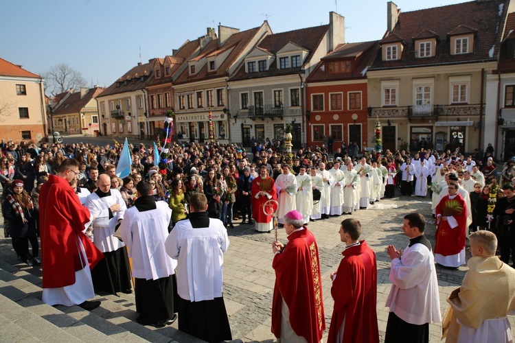 Spotkanie młodych w Niedzielę Palmową 