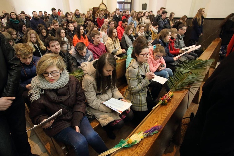 Niedziela Palmowa w katowickiej katedrze