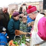 Święcenie pokarmów wielkanocnych w Krakowie 2018