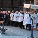 Procesja rezurekcyjna i poranna Msza św. w katedrze