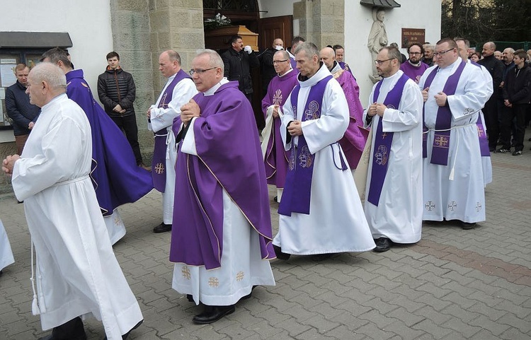 Pogrzeb śp. Jana Zowady w Koniakowie