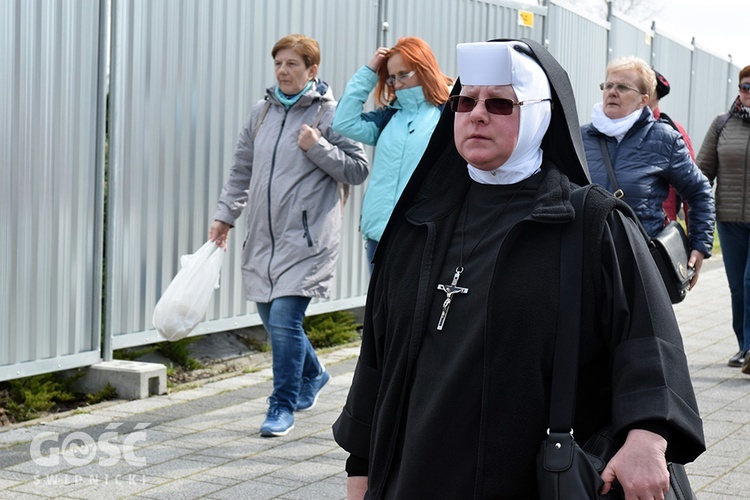 Pielgrzymka diecezji świdnickiej do Krakowa-Łagiewnik