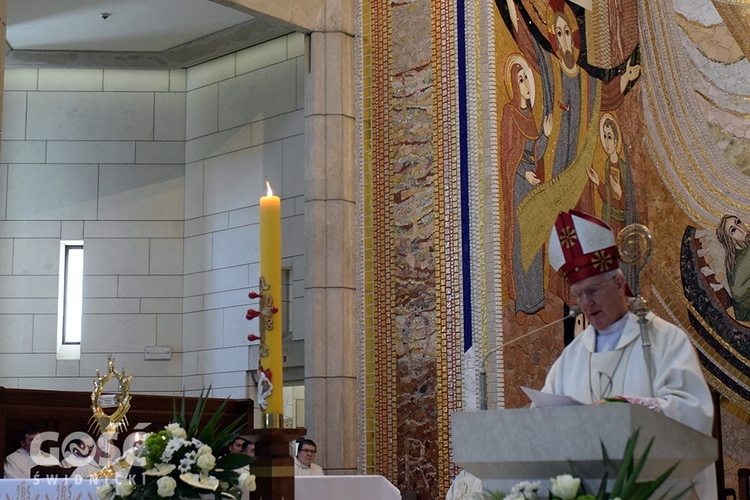 Pielgrzymka diecezji świdnickiej do Krakowa-Łagiewnik