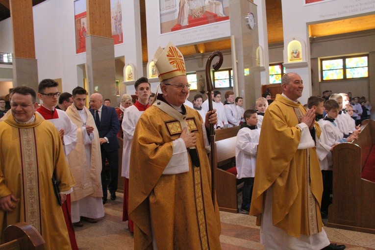 Msza św. odprawiona została w Sanktuarium Matki Bożej Latyczowskiej