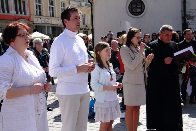 Róża dla Jezusa Miłosiernego Kraków 2018