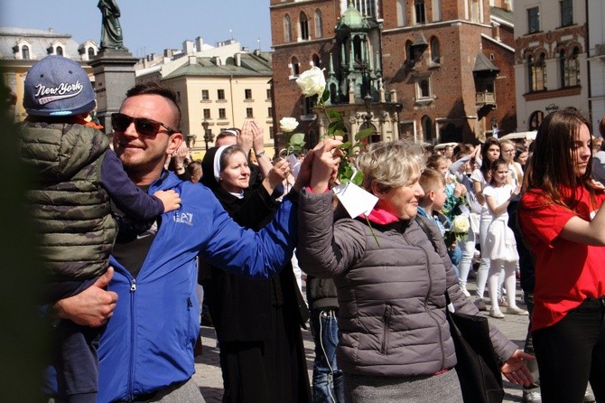 Róża dla Jezusa Miłosiernego Kraków 2018