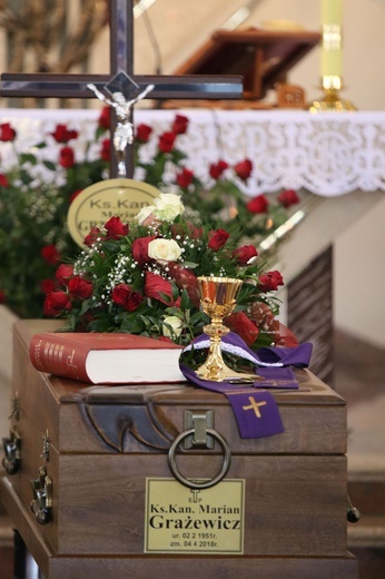Pogrzeb ks. Mariana Grażewicza