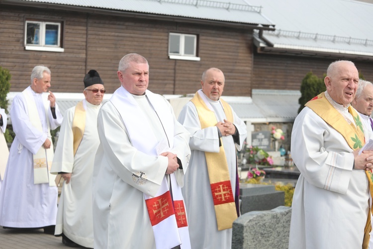 Pogrzeb śp. ks. prał. Jerzego Patalonga w Istebnej