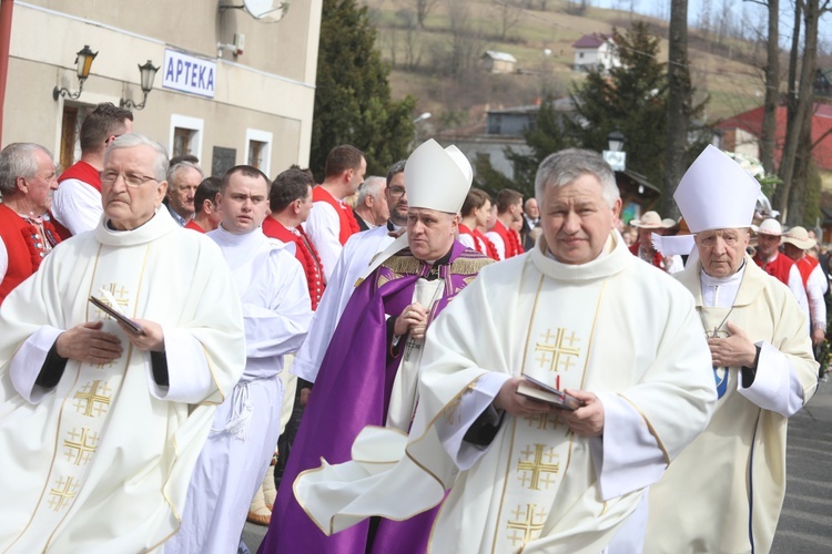 Pogrzeb śp. ks. prał. Jerzego Patalonga w Istebnej