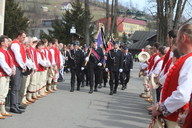 Pogrzeb śp. ks. prał. Jerzego Patalonga w Istebnej