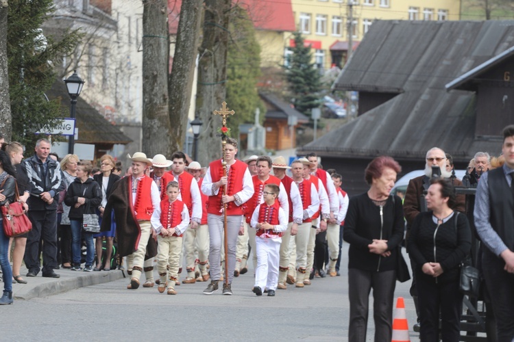 Pogrzeb śp. ks. prał. Jerzego Patalonga w Istebnej