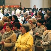 ▲	Eucharystii przewodniczył metropolita katowicki.