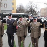 Uroczystości pod pomnikiem Anny Walentynowicz