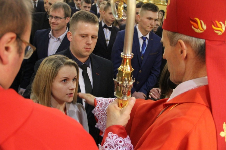 Bierzmowanie w Porąbce Uszewskiej