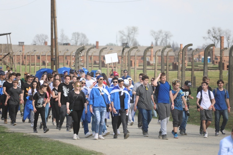 30. Marsz Żywych w KL Auschwitz-Birkenau - 2018