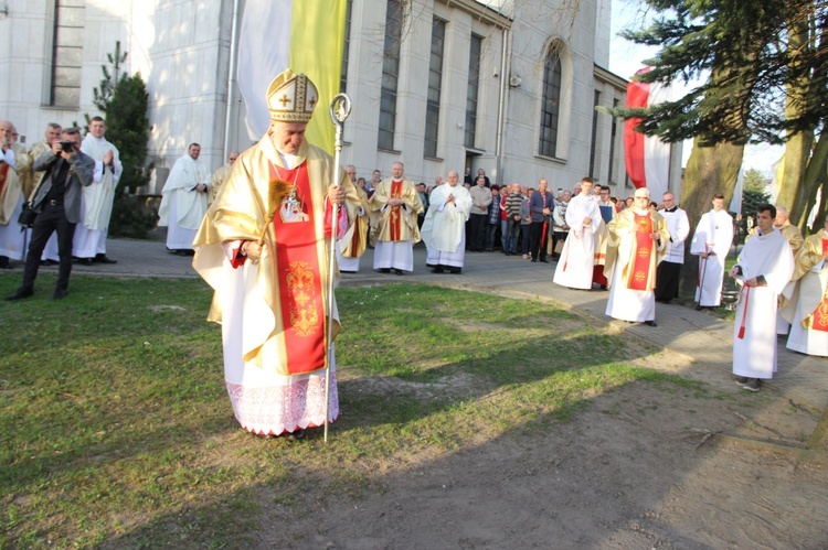 Poświęcenie odnowionej Kalwarii Krzyskiej