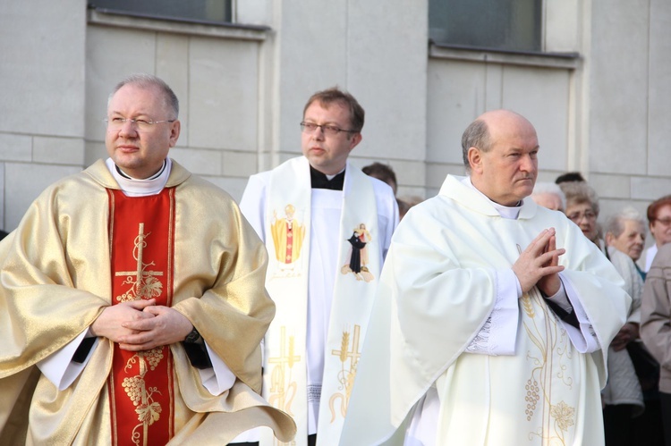 Poświęcenie odnowionej Kalwarii Krzyskiej