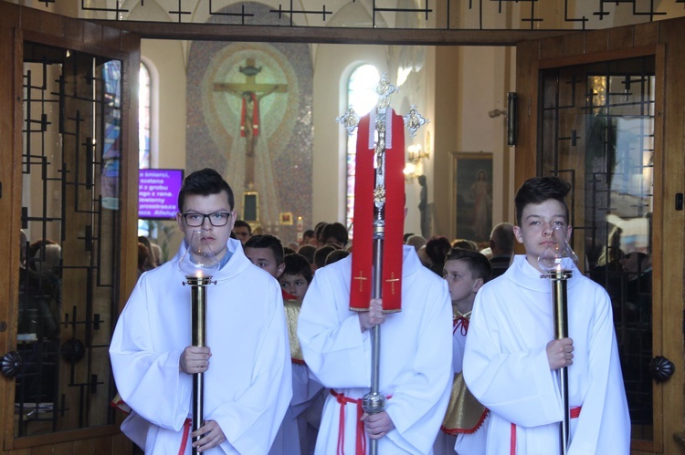 Poświęcenie odnowionej Kalwarii Krzyskiej