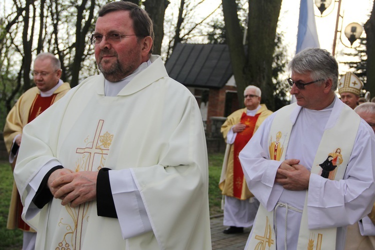 Poświęcenie odnowionej Kalwarii Krzyskiej