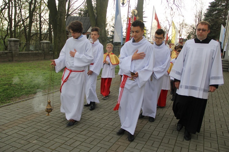 Poświęcenie odnowionej Kalwarii Krzyskiej