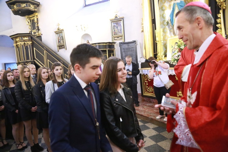 Bierzmowanie w Nowym Wiśniczu