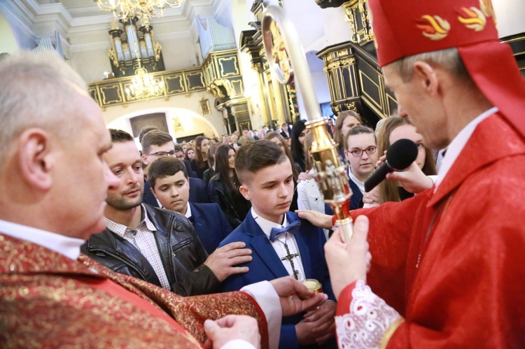 Bierzmowanie w Nowym Wiśniczu