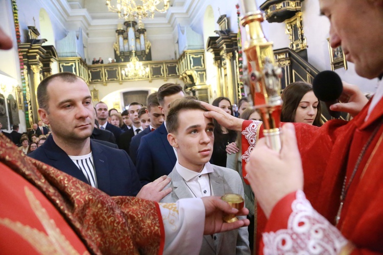 Bierzmowanie w Nowym Wiśniczu