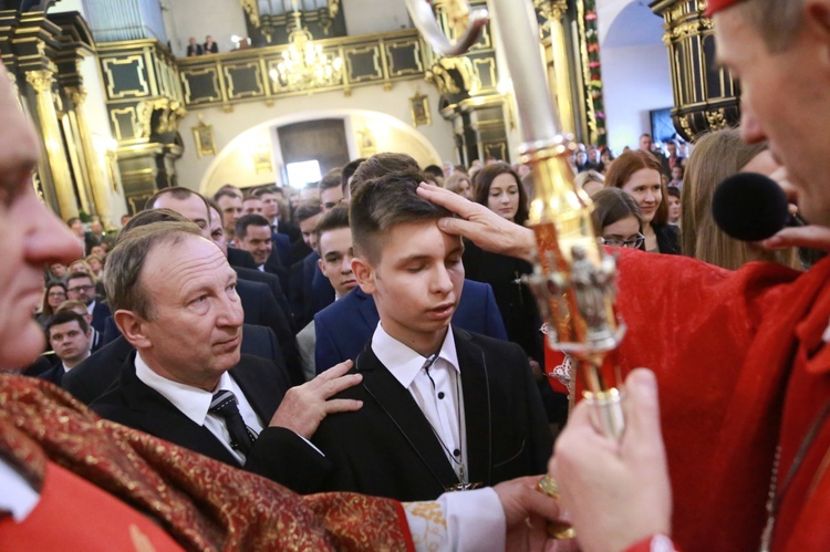 Bierzmowanie w Nowym Wiśniczu