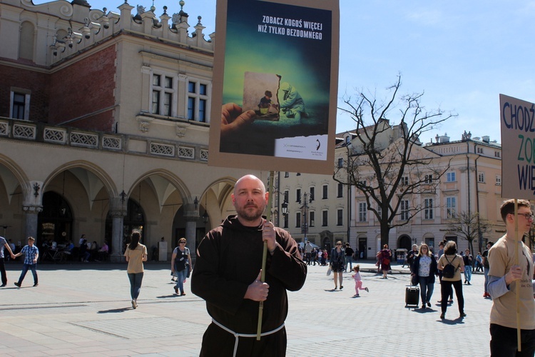 Dzień osób bezdomnych w Krakowie