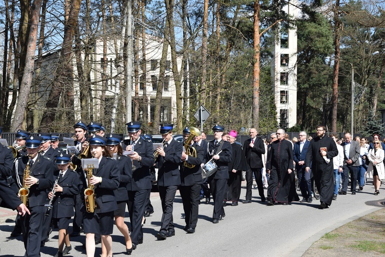 Poświęcenie kompleksu sportowego w Międzyborowie