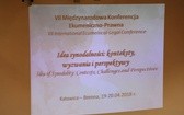 Międzynarodowa Konferencja Ekumeniczno-Prawna