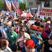 ZNP manifestuje w Warszawie