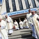 Inauguracja synodu. Nabożeństwo i procesja