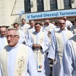 Inauguracja synodu. Nabożeństwo i procesja