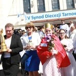 Inauguracja synodu. Nabożeństwo i procesja