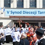 Inauguracja synodu. Nabożeństwo i procesja