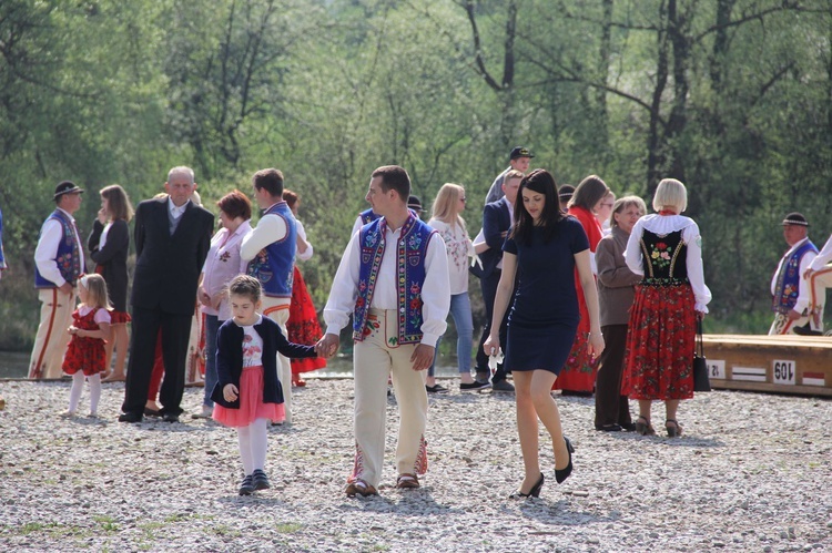 Msza św. na rozpoczęcie sezonu flisackiego