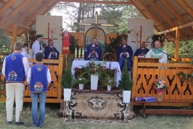 Msza św. na rozpoczęcie sezonu flisackiego