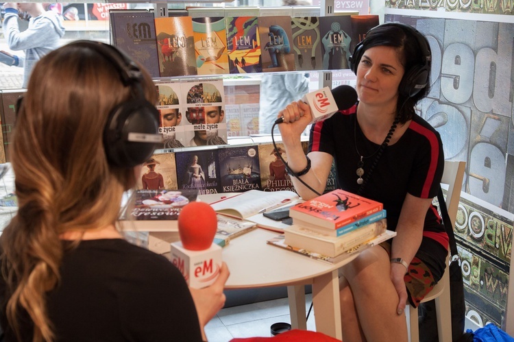 Radio eM w ksiegarni Bookszpan 