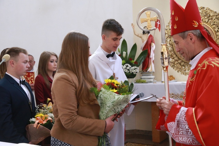 Bierzmowanie w Uściu Gorlickim