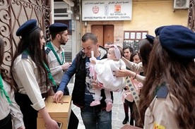 Syryjscy chrześcijanie z Damaszku w czasie tegorocznych Świąt Wielkanocnych.