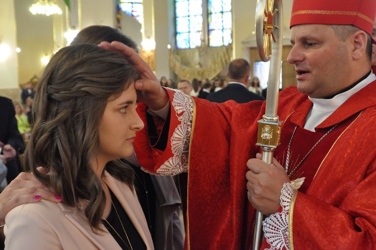 Bierzmowanie u św. Heleny