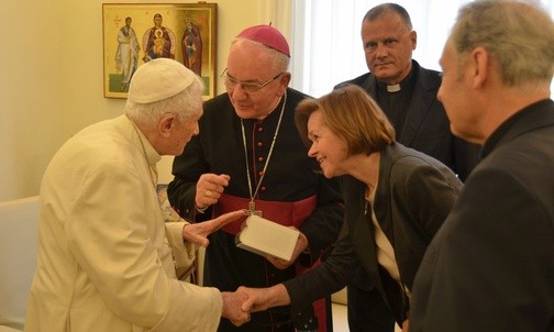Delegacja KUL u Benedykta XVI